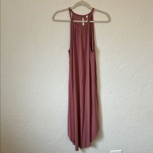 Fringe Studio Mauve Rose Sleeveless Maxi Dress